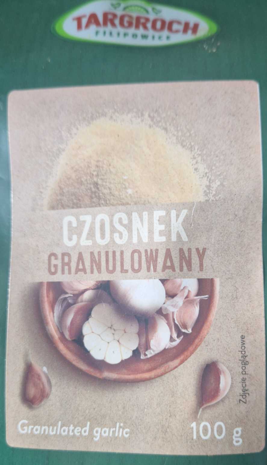 Czosnek granulowany