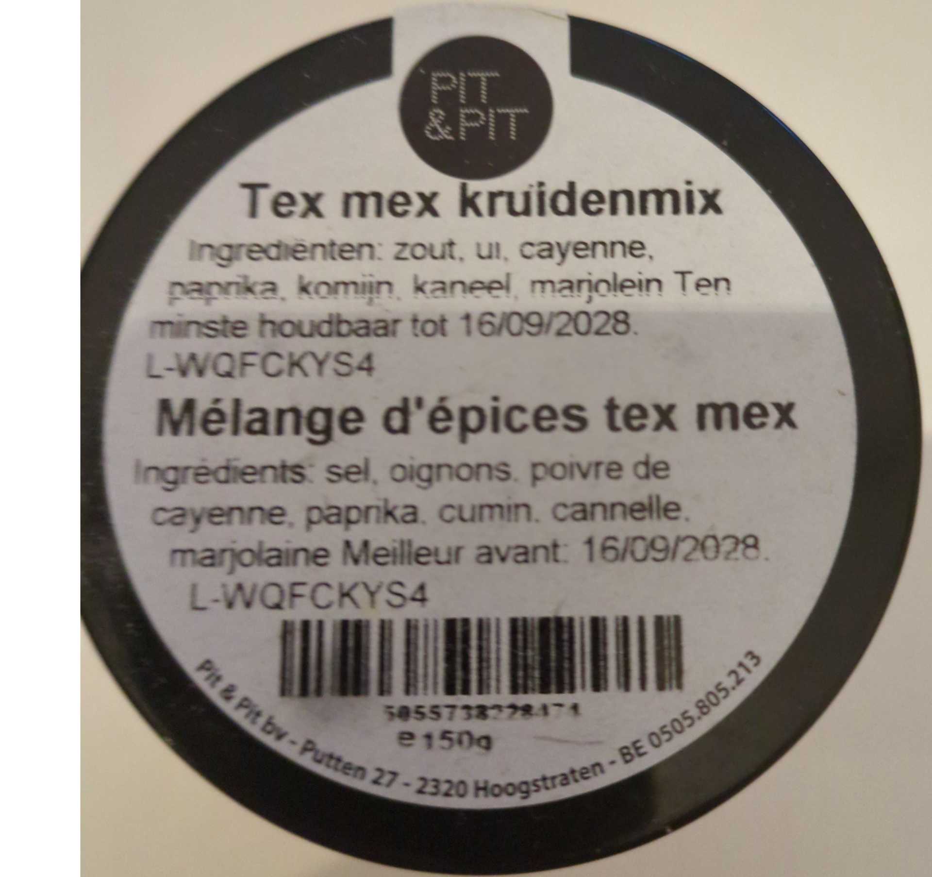 Tex mex kruidenmix