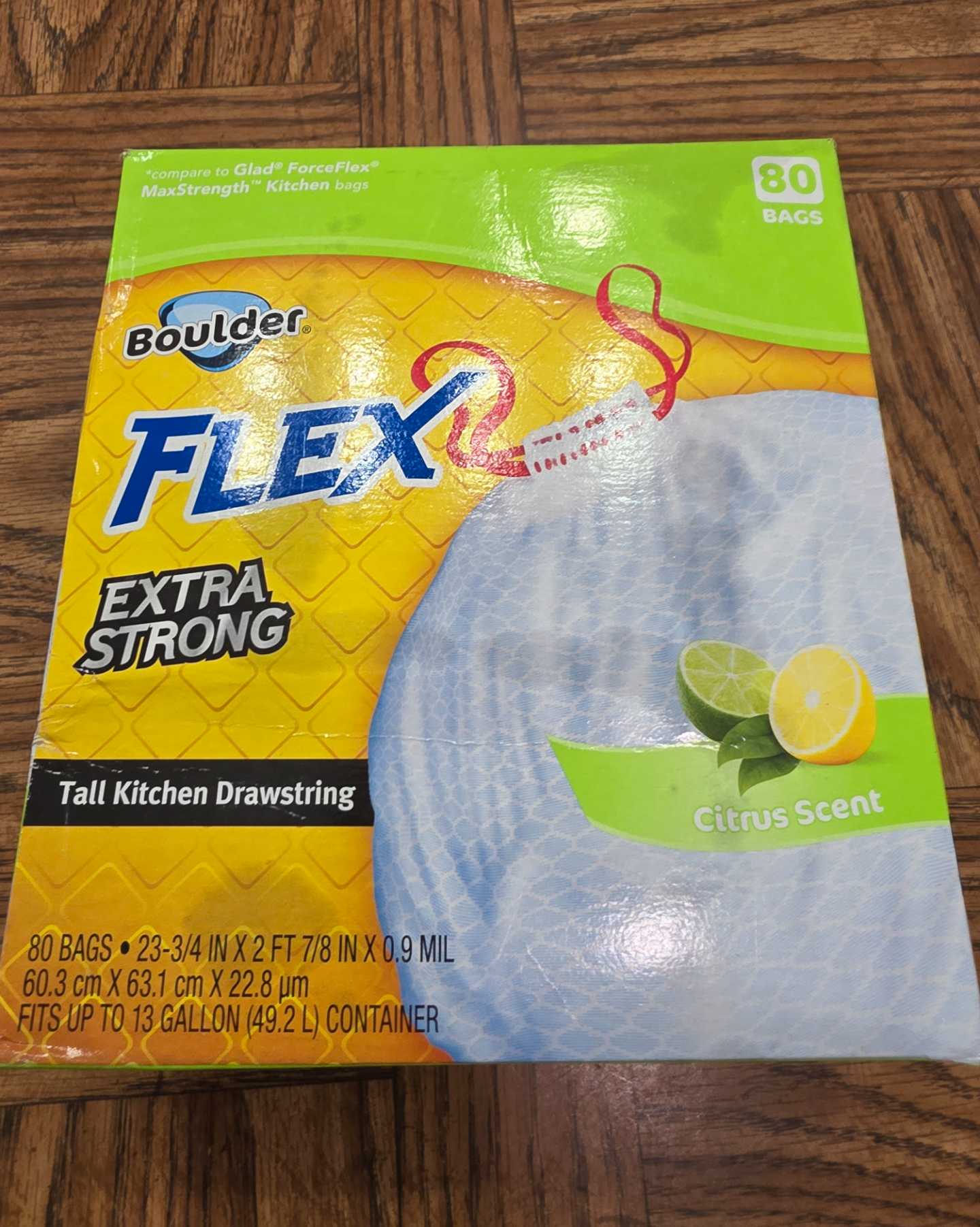 Tall Kitchen Drawstring Garbage Bags