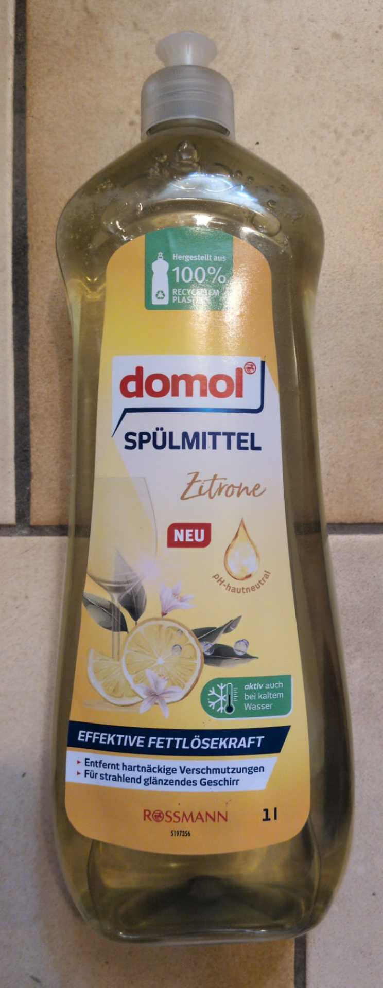 Spülmittel Zitrone