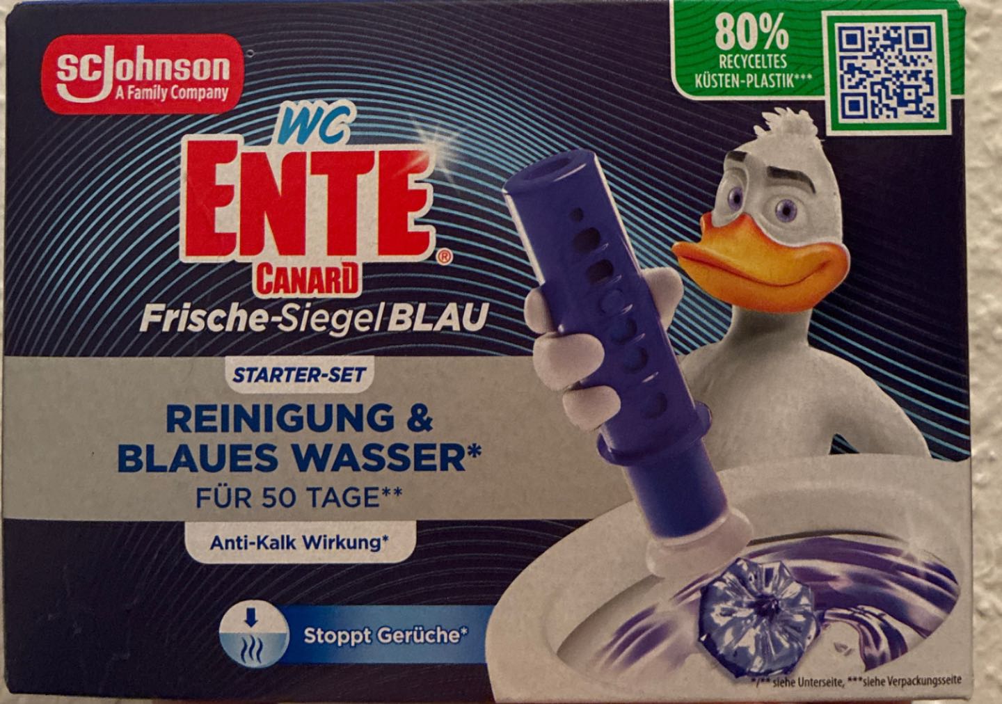 Frische Siegel blau