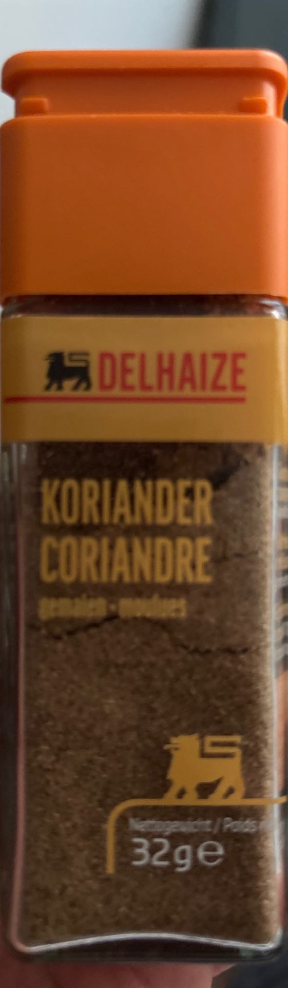 Koriander gemalen