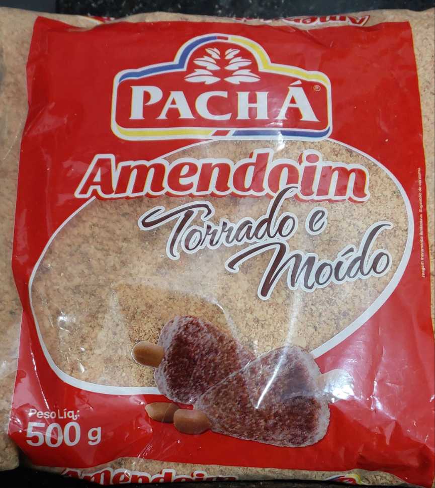 Amendoim torrado e moído