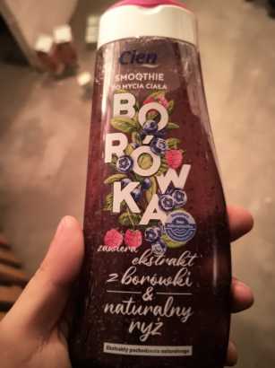 Borówka smoothie do mycia