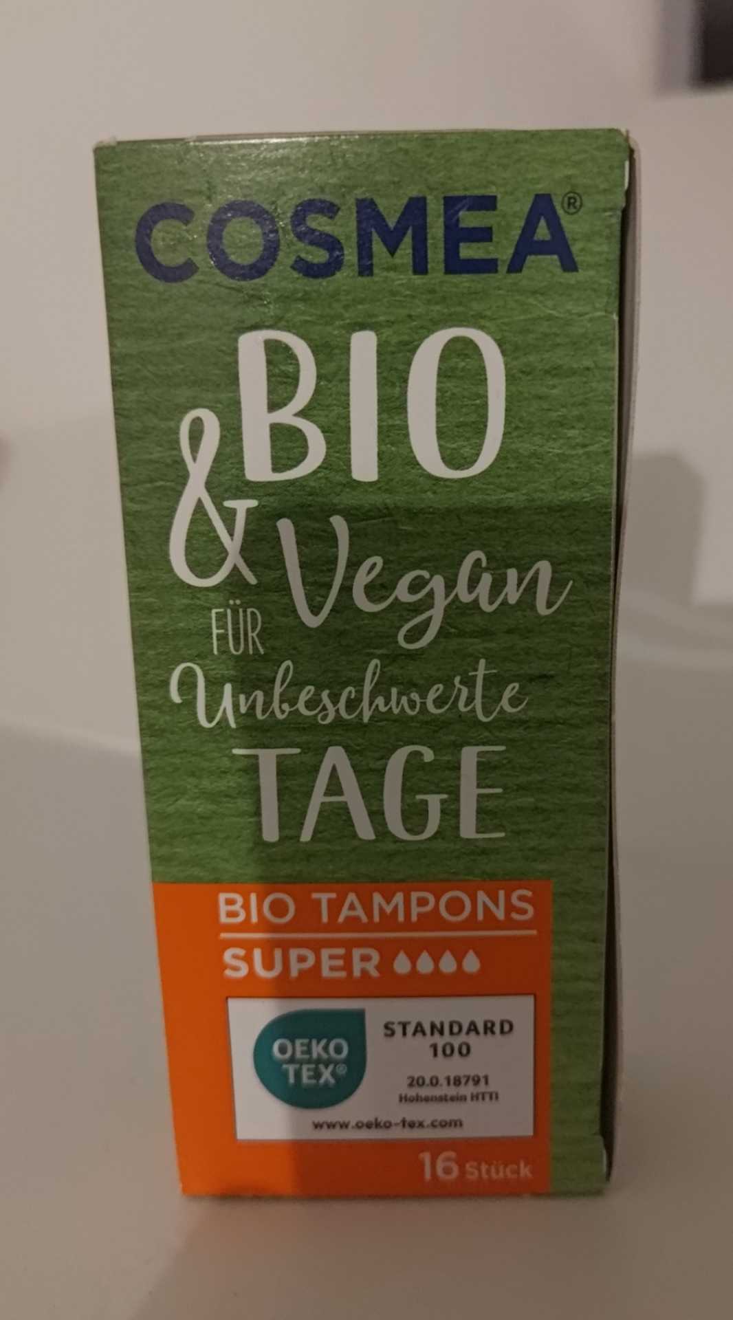 Tampons Super Bio