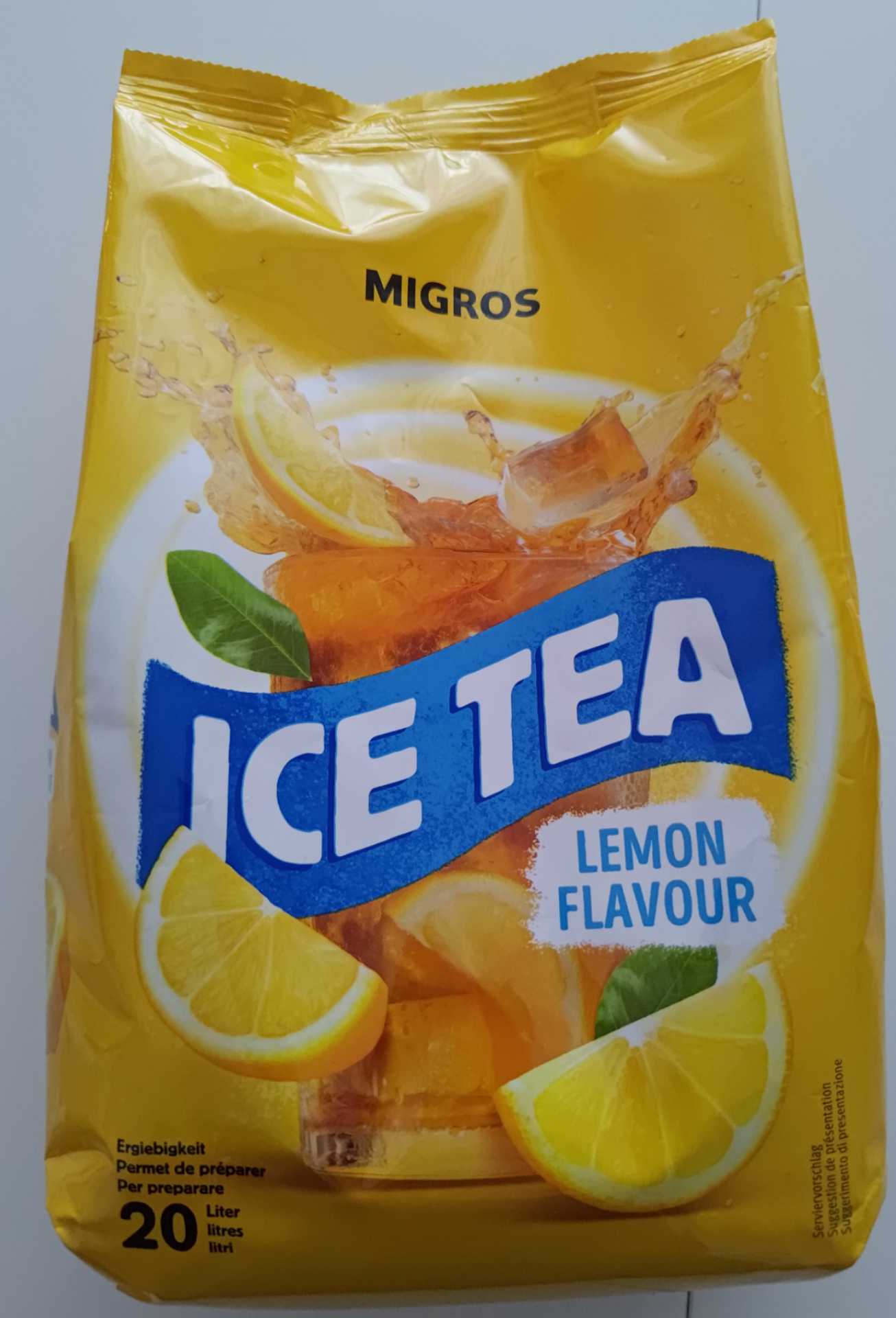Ice Tea Pulver Lemon