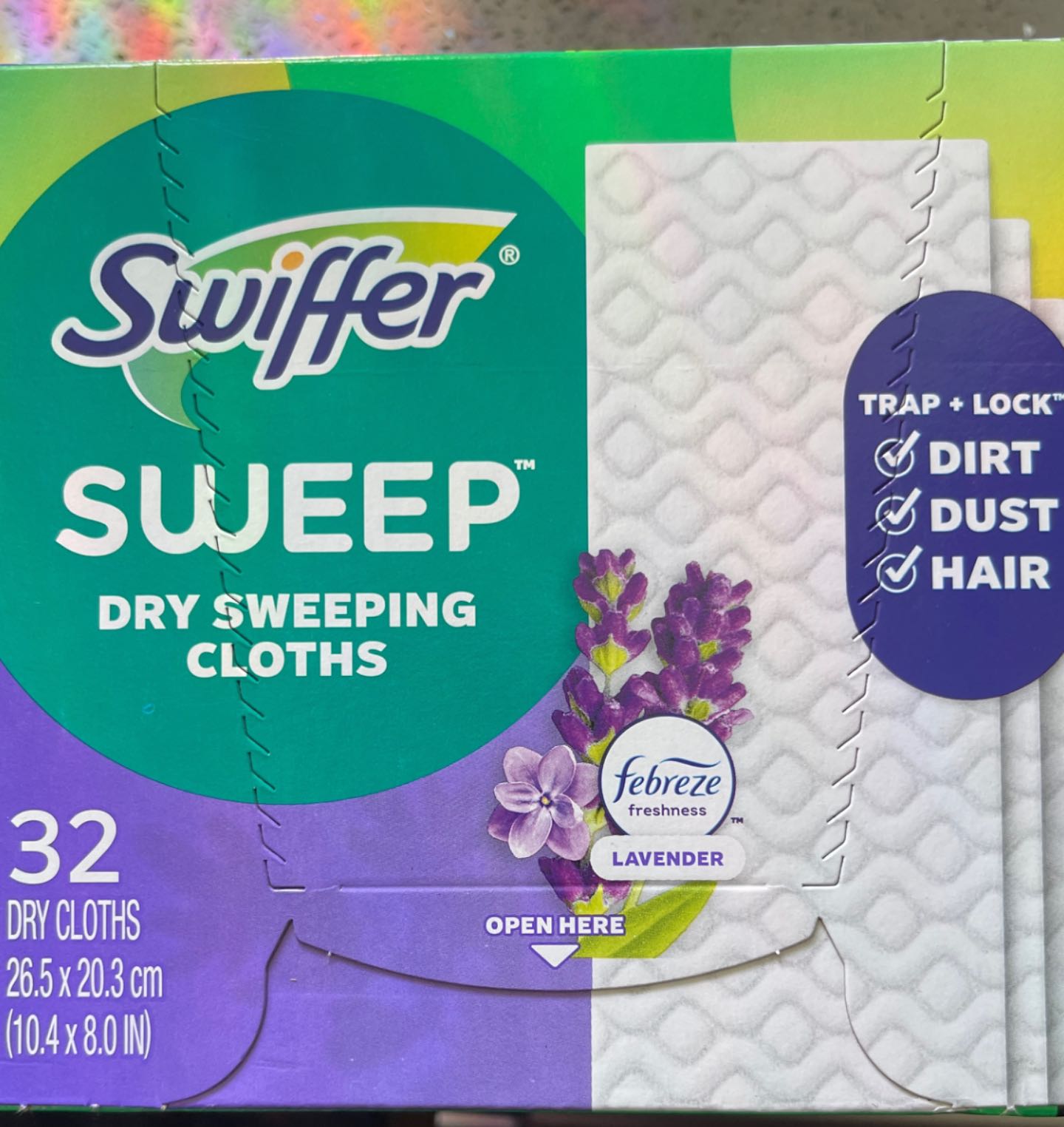 Dry sweeping cloths
