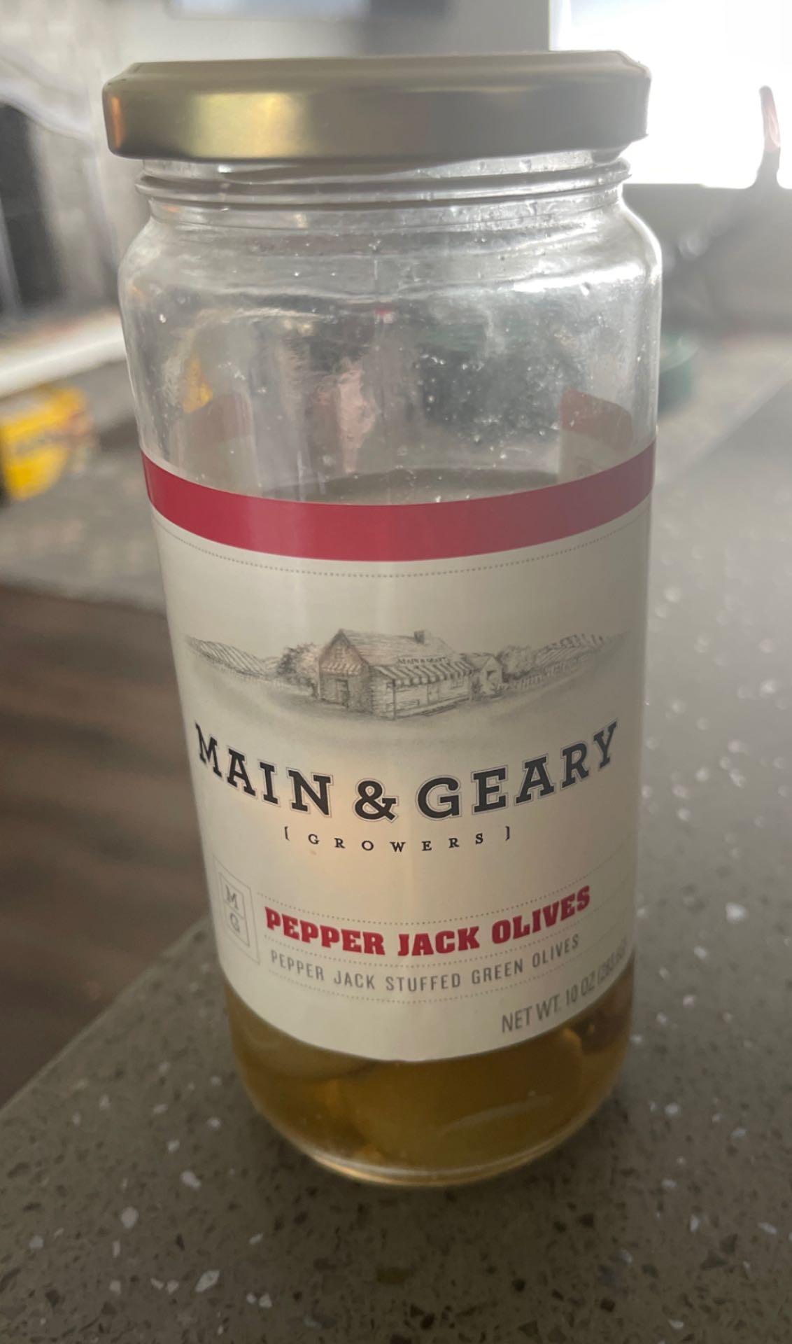 Pepper jack olives