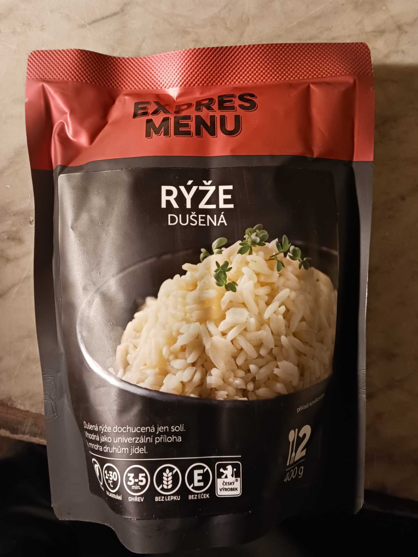 Ryż gotowany na parze
