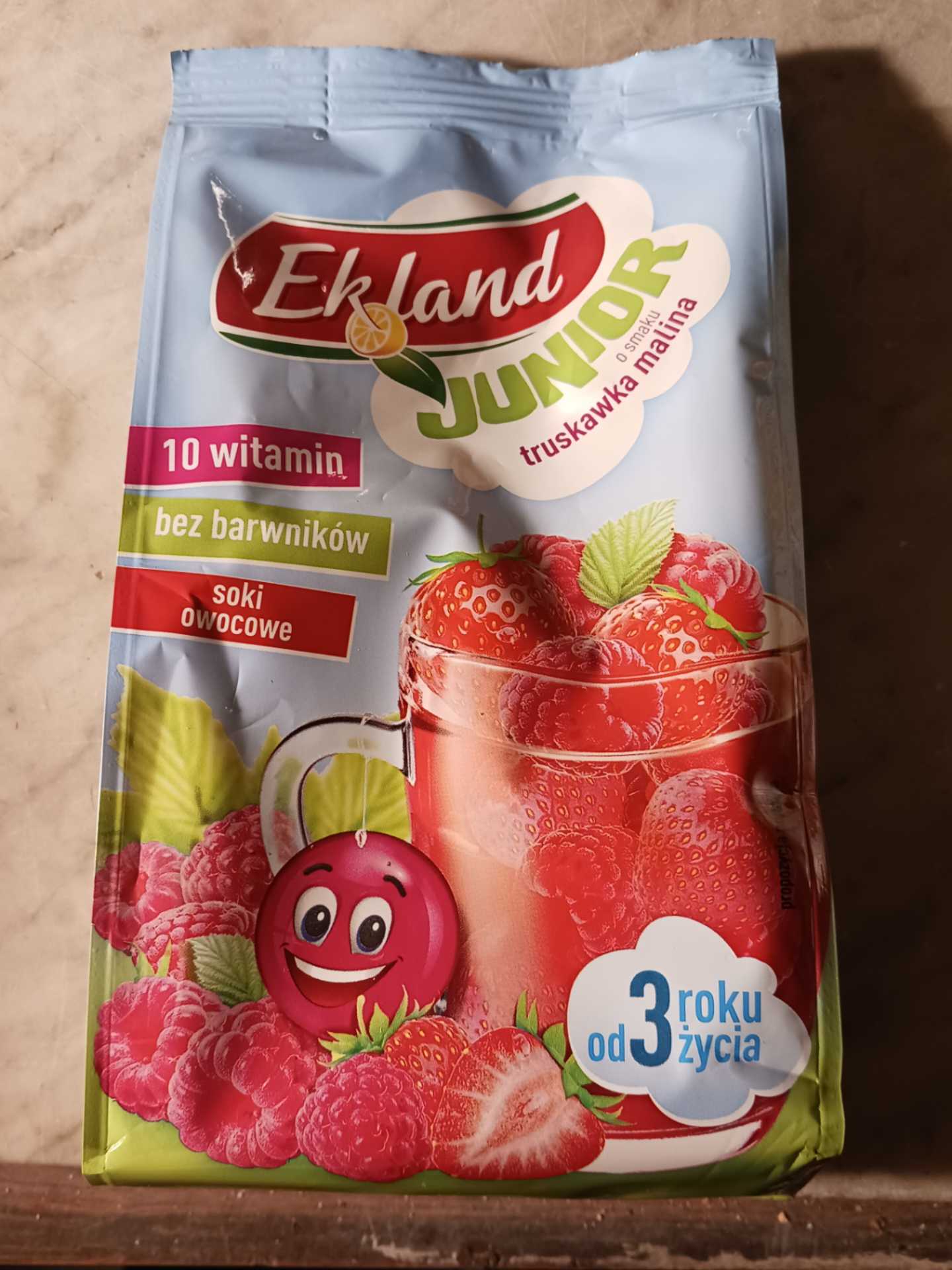 Herbata instant truskawka malina