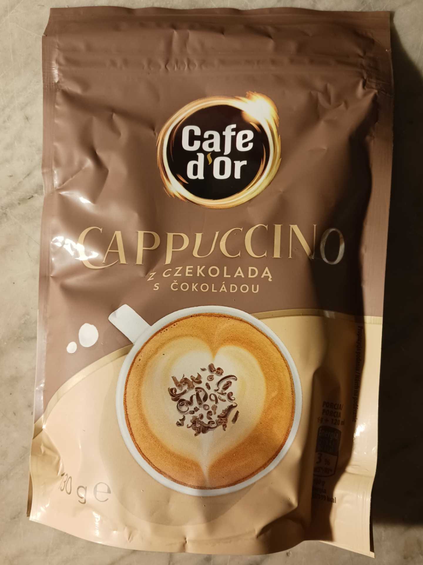 Cappucino z czekoladą