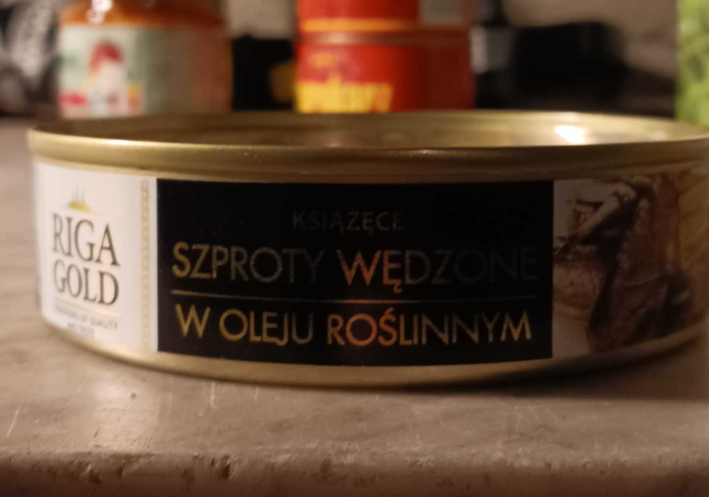 Szprot wędzony w oleju