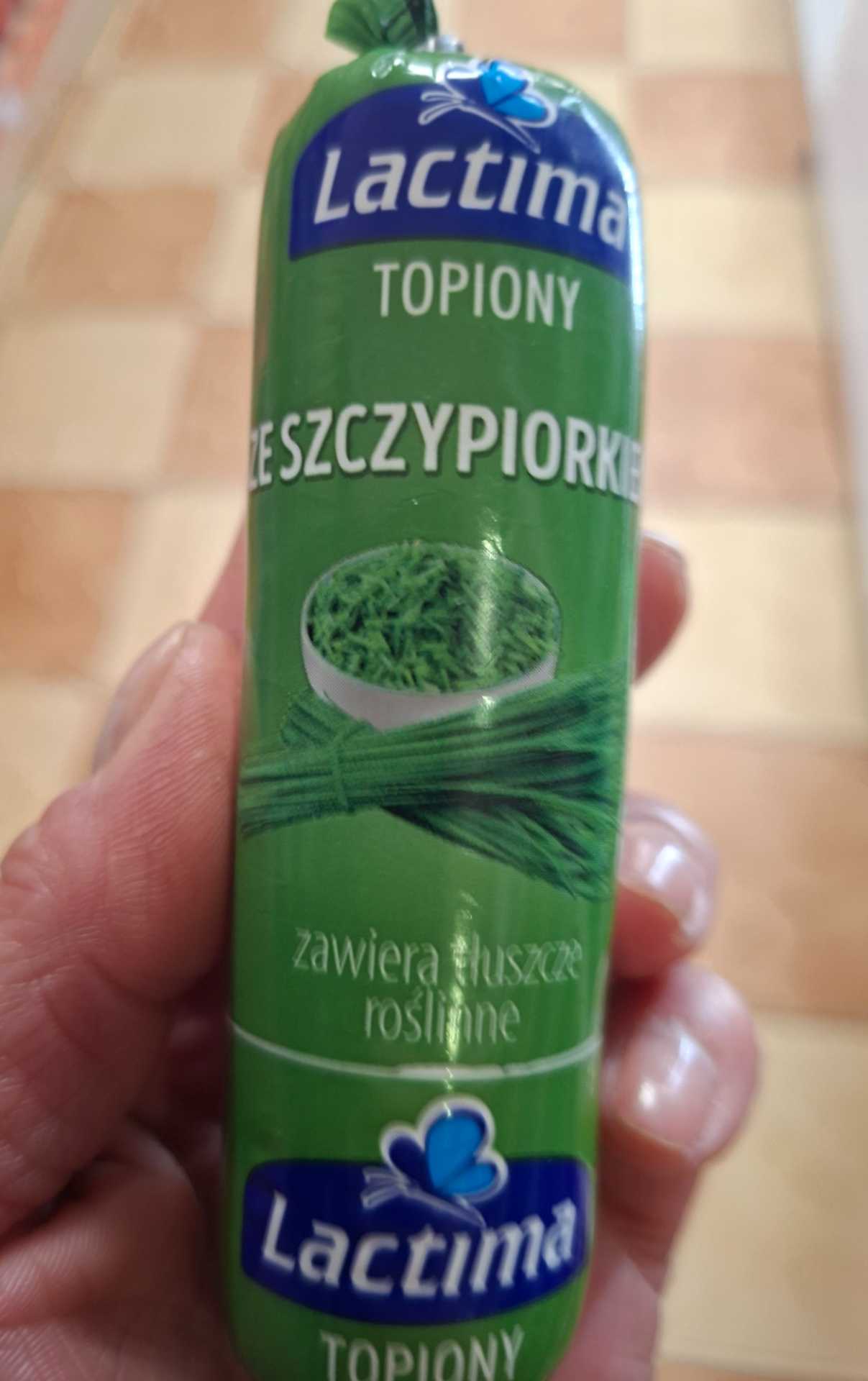 Serek topiony ze szczypiorkiem