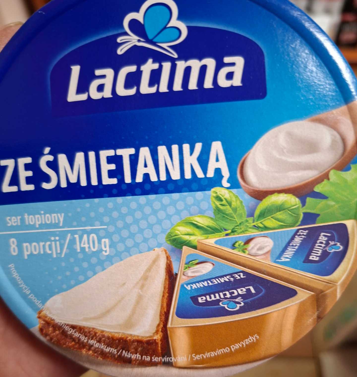 Serek topiony ze śmietanką