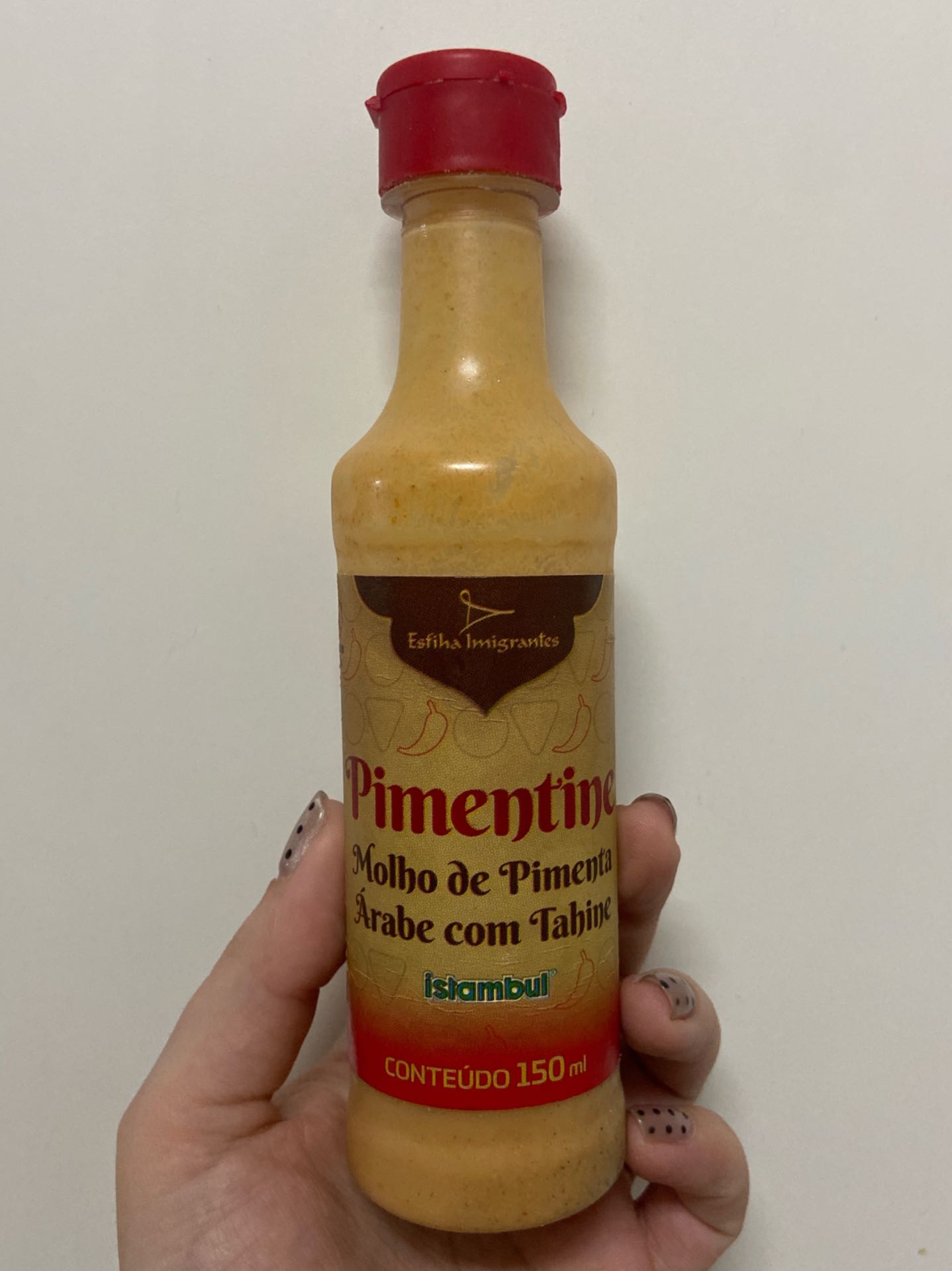 Molho de Pimenta com Tahine