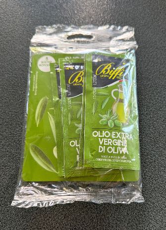 Olijfolie zakjes