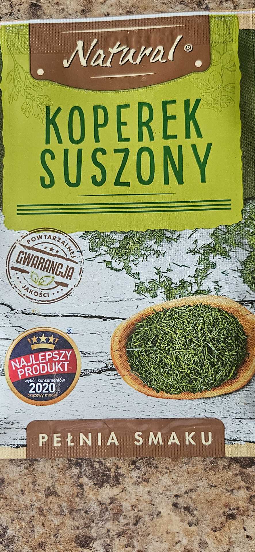 Koperek suszony