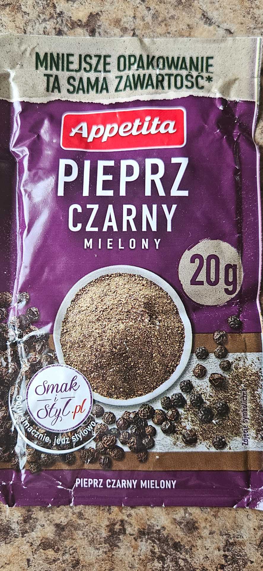 Pieprz czarny mielony
