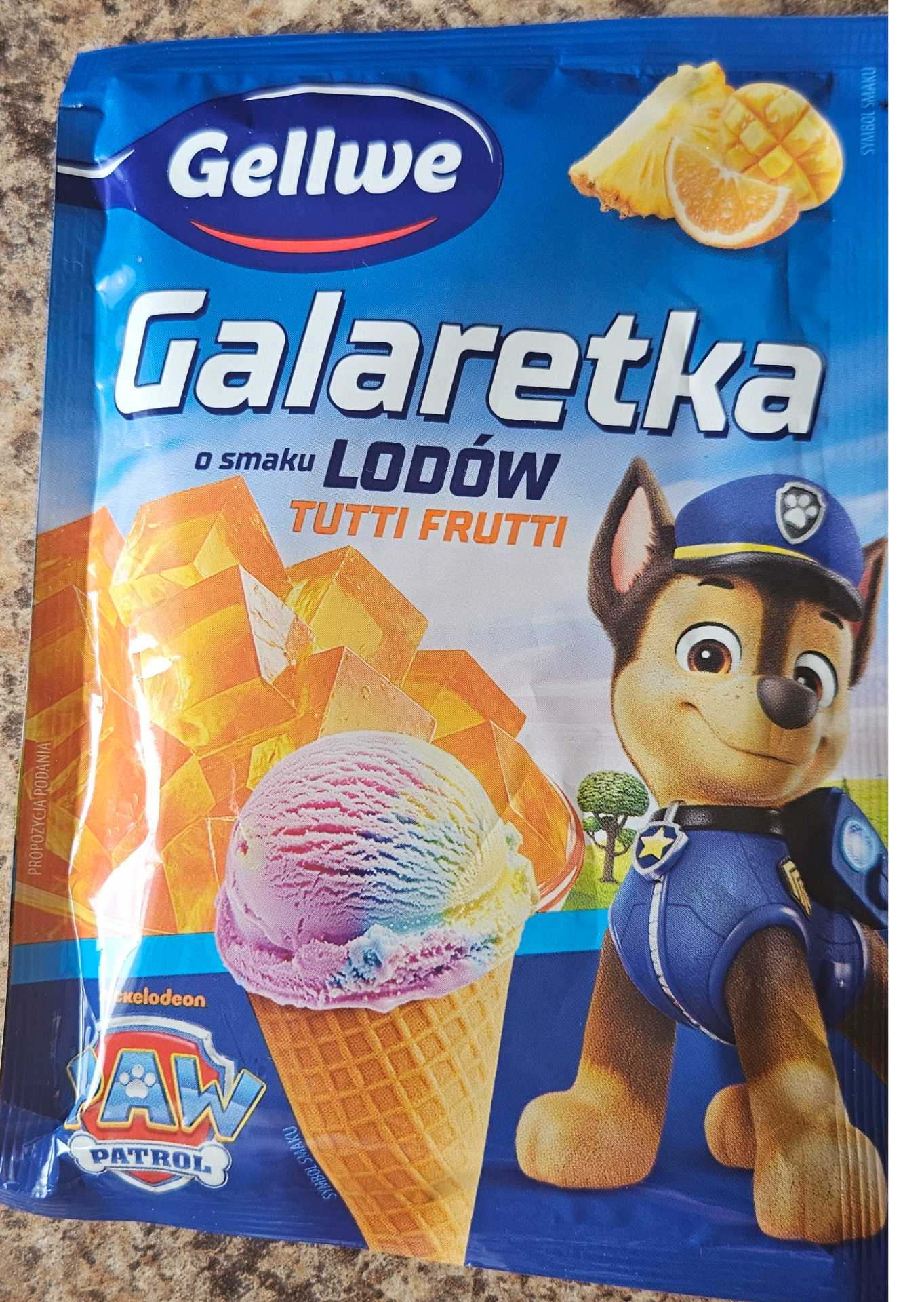 Galaretka tutti frutti