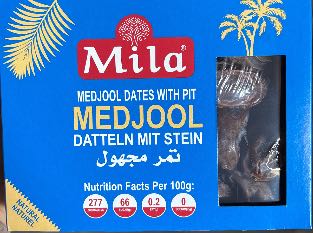 Datteln mit Stein
