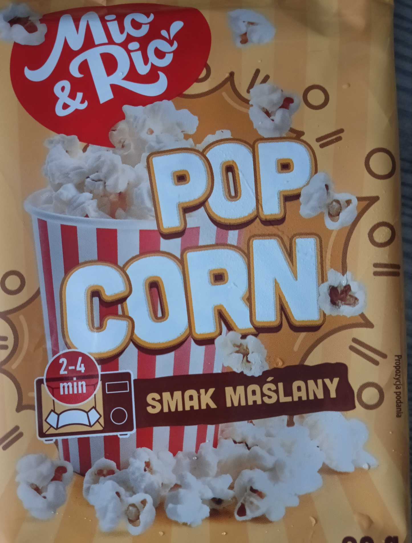 Popcorn smak maślany