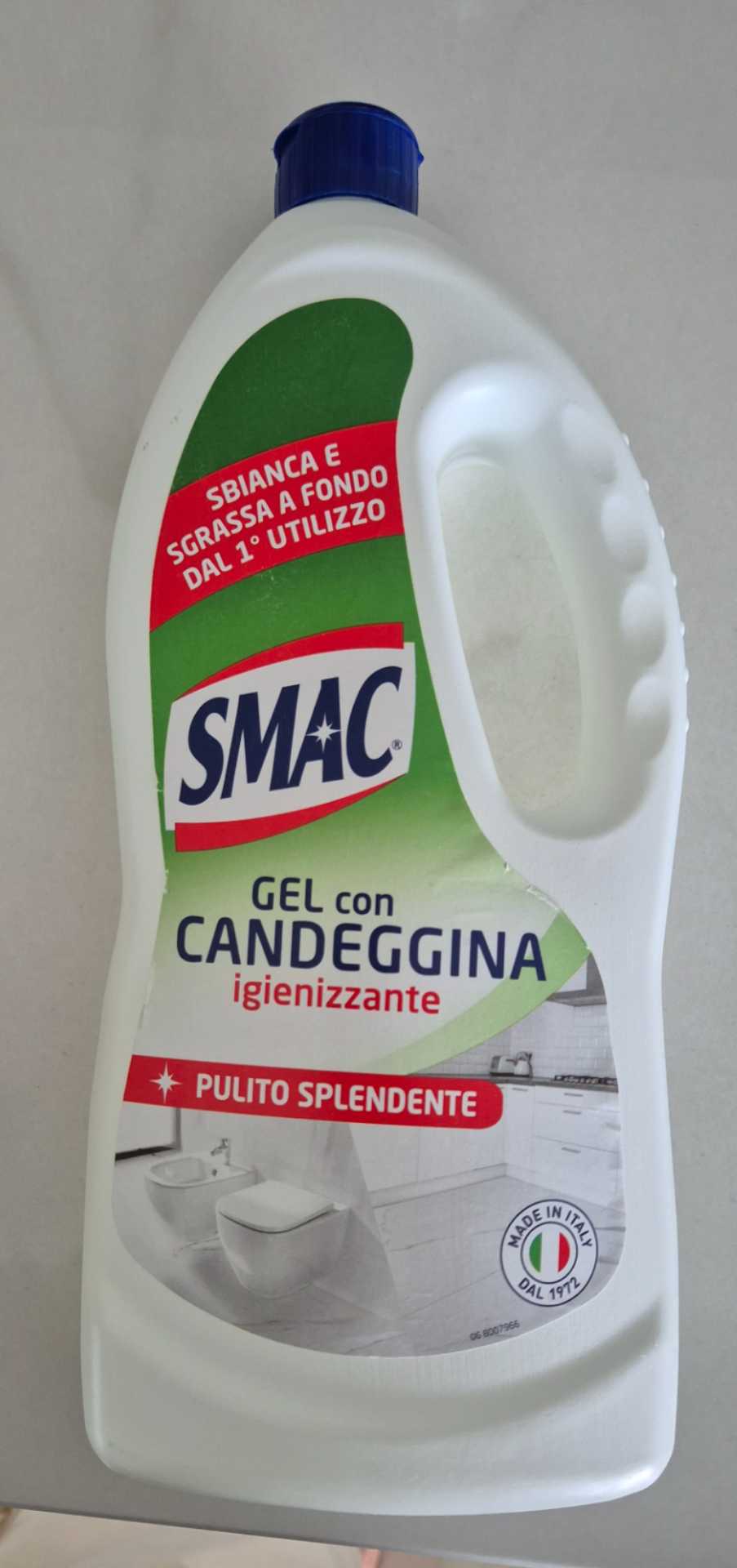 Smac Gel con candeggina