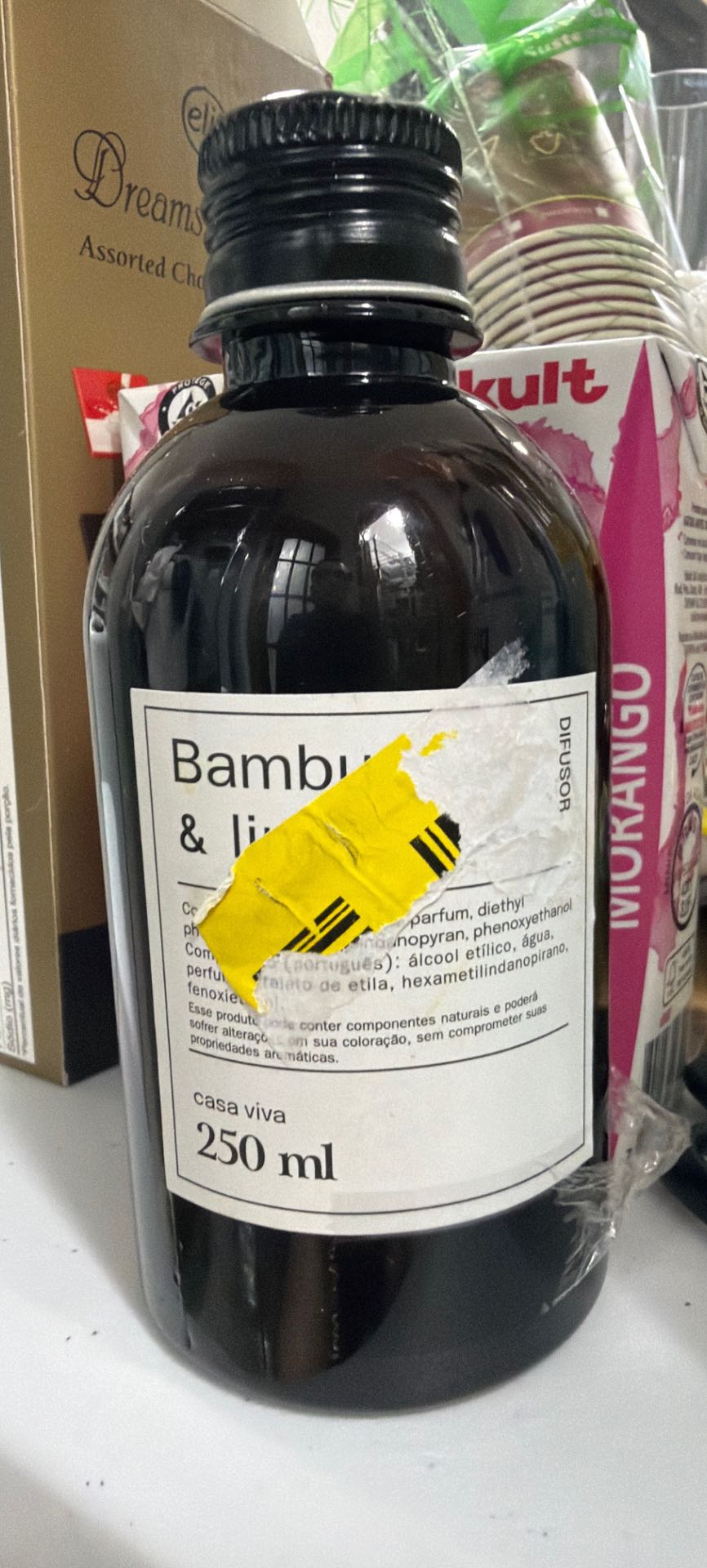 Aromatizador de Ambientes aroma Bambu e Lima