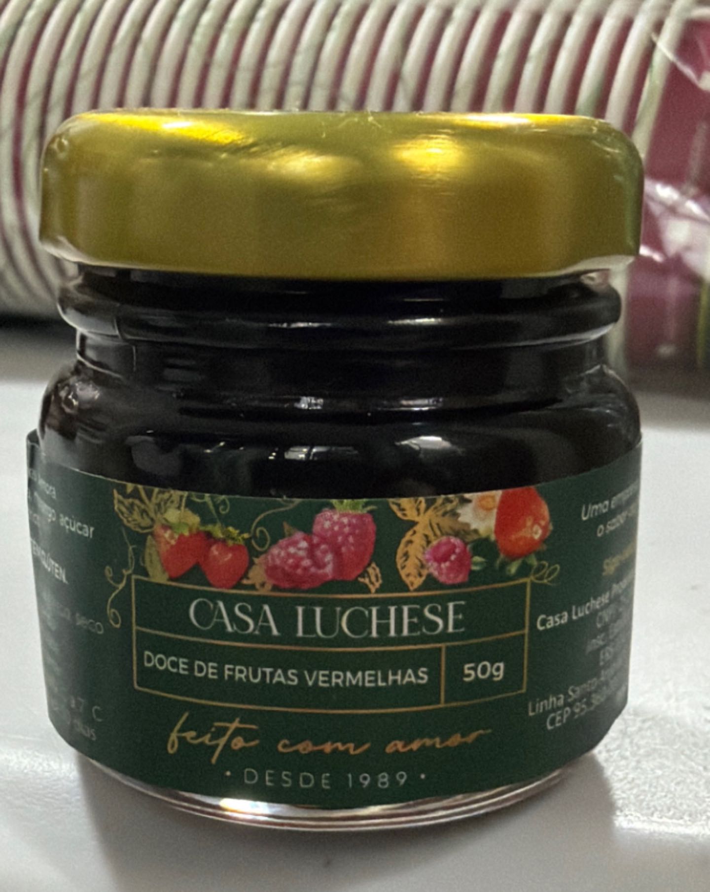 Geléia de Frutas Vermeljas