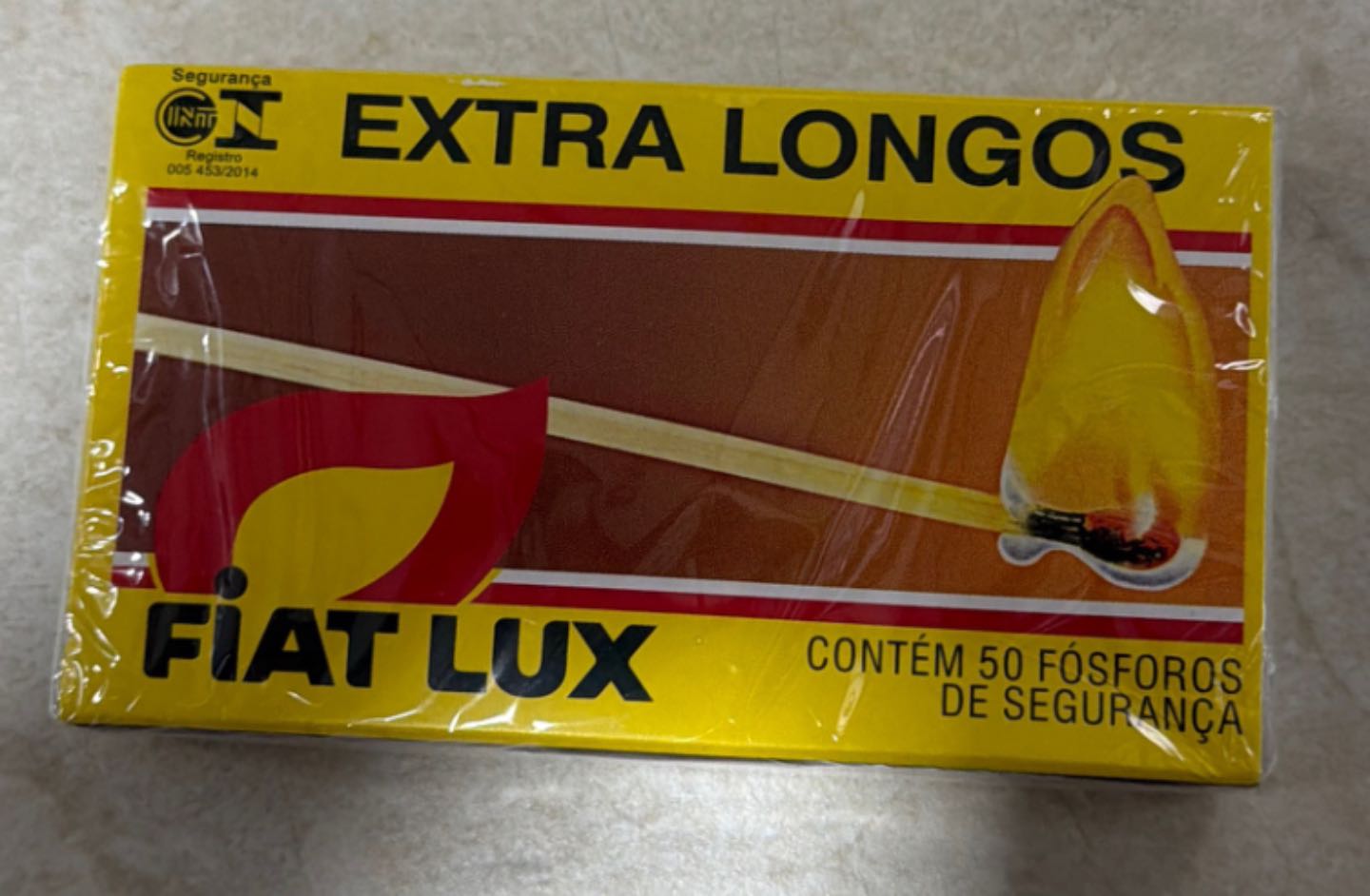 Fósforos extra longos