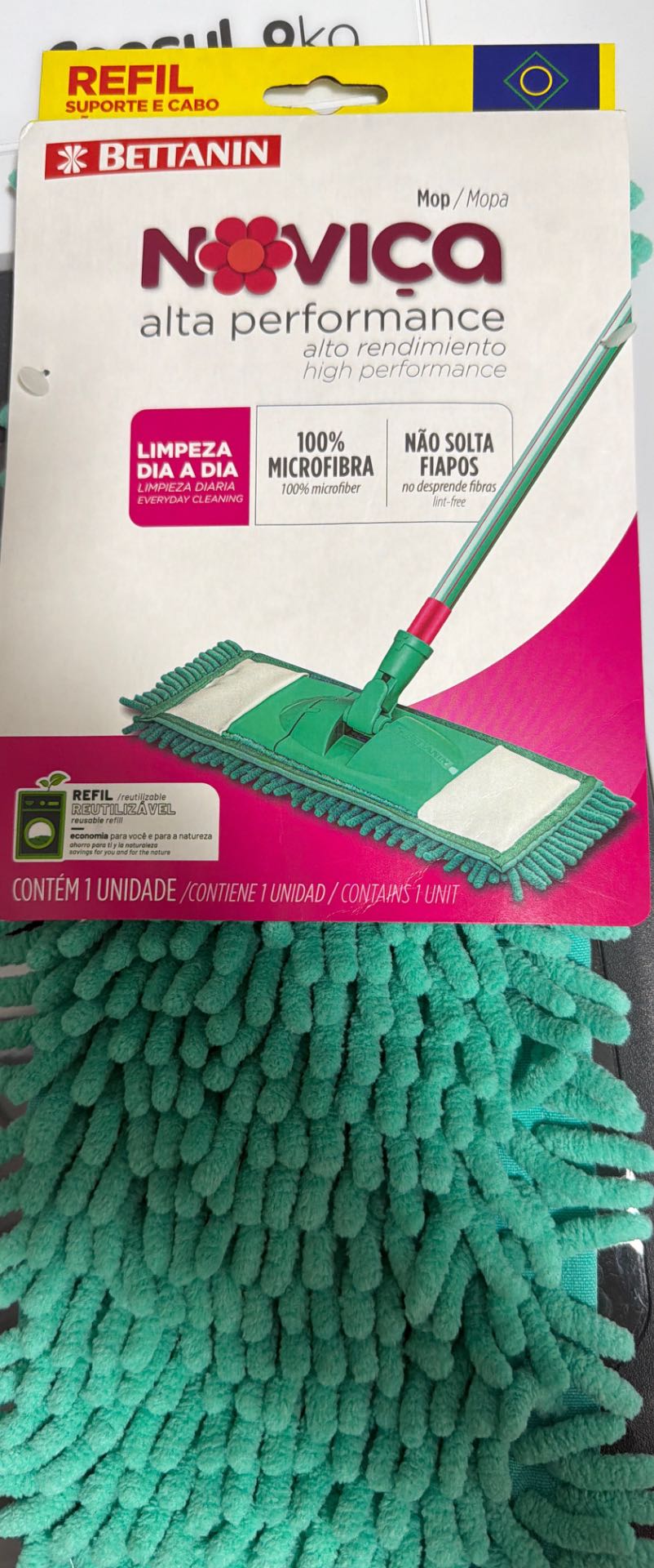 Refil de Esfregão de Microfibra