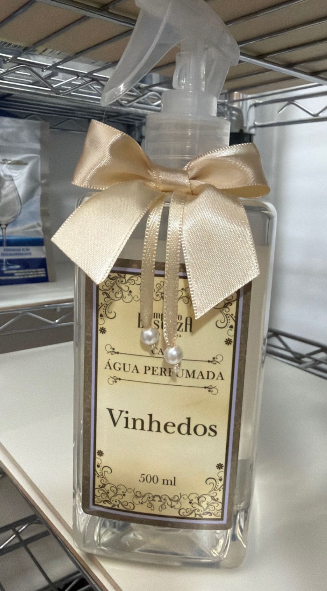 Água Perfumada aroma Vinhedos