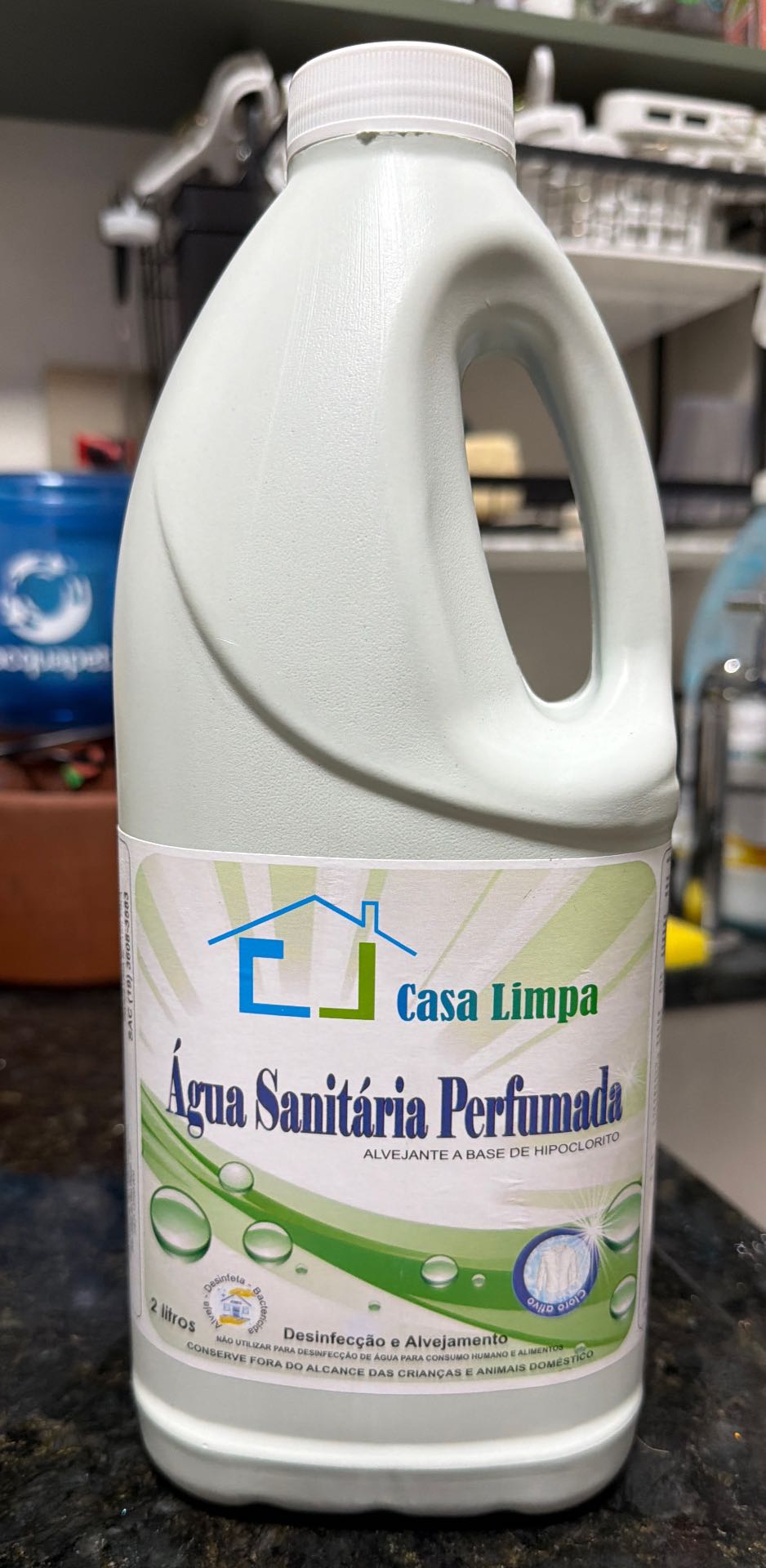 Água Sanitária Perfumada