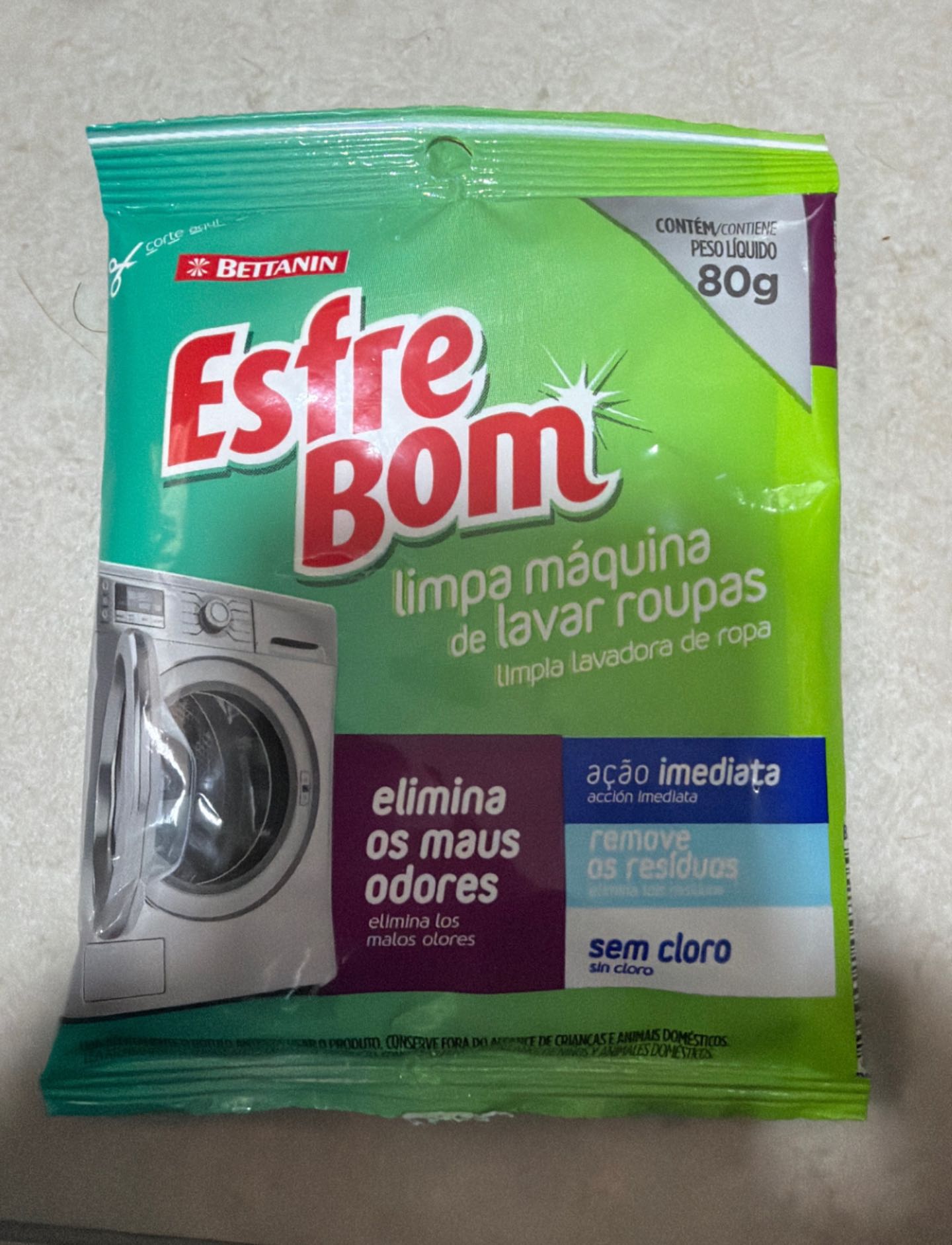 Limpa Lavadora Roupas