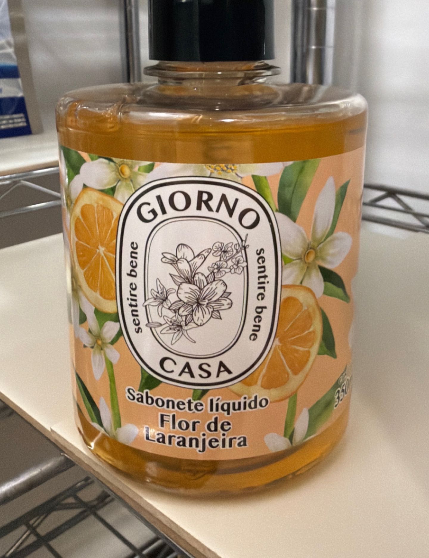 Sabonete Líquido aroma Flor de Laranjeira