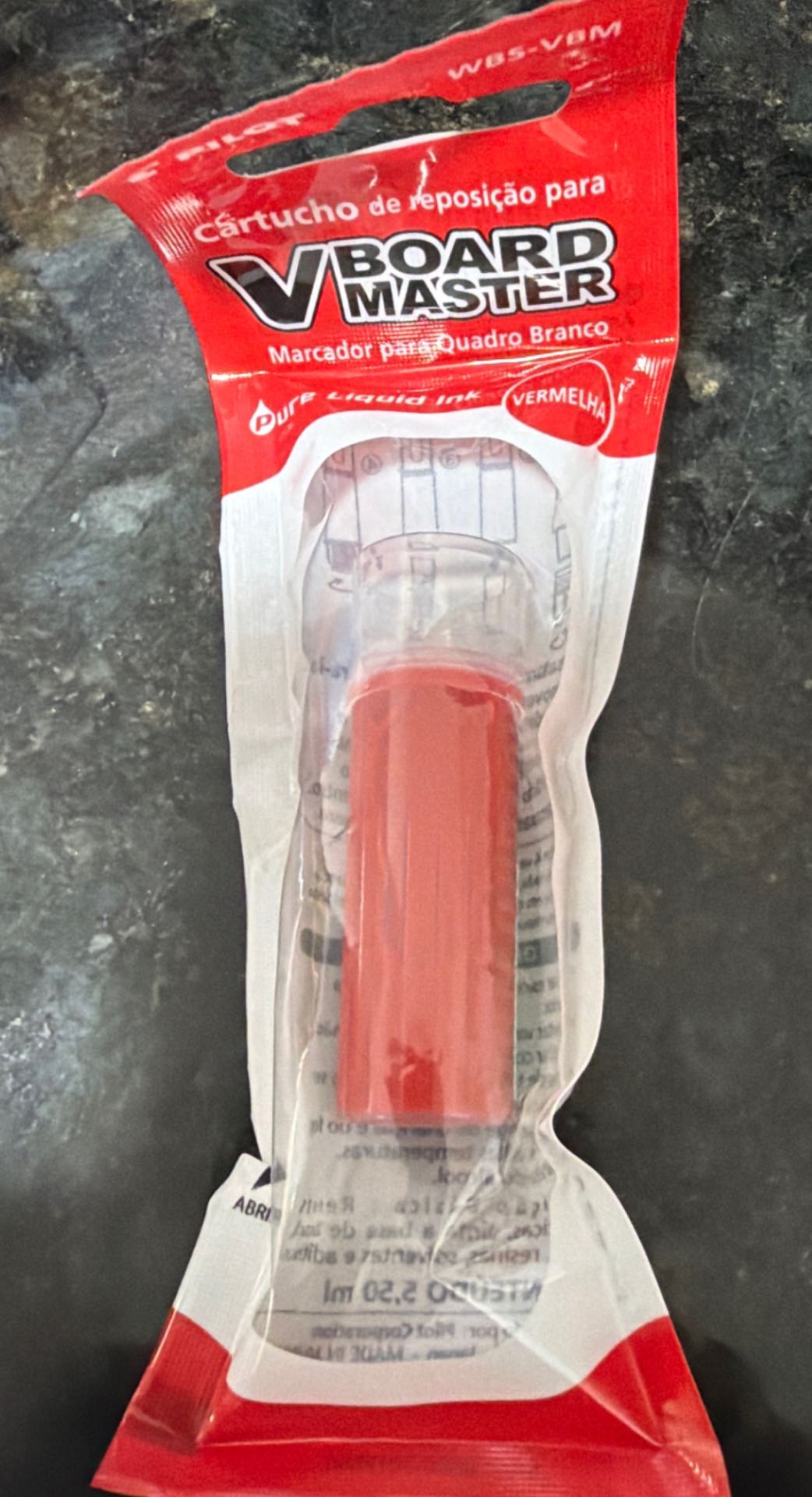 Carga para Marcador, Vermelho