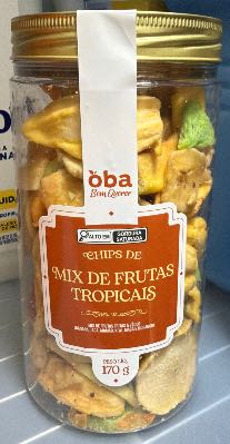 Chips de Mix de Frutas Tropicais