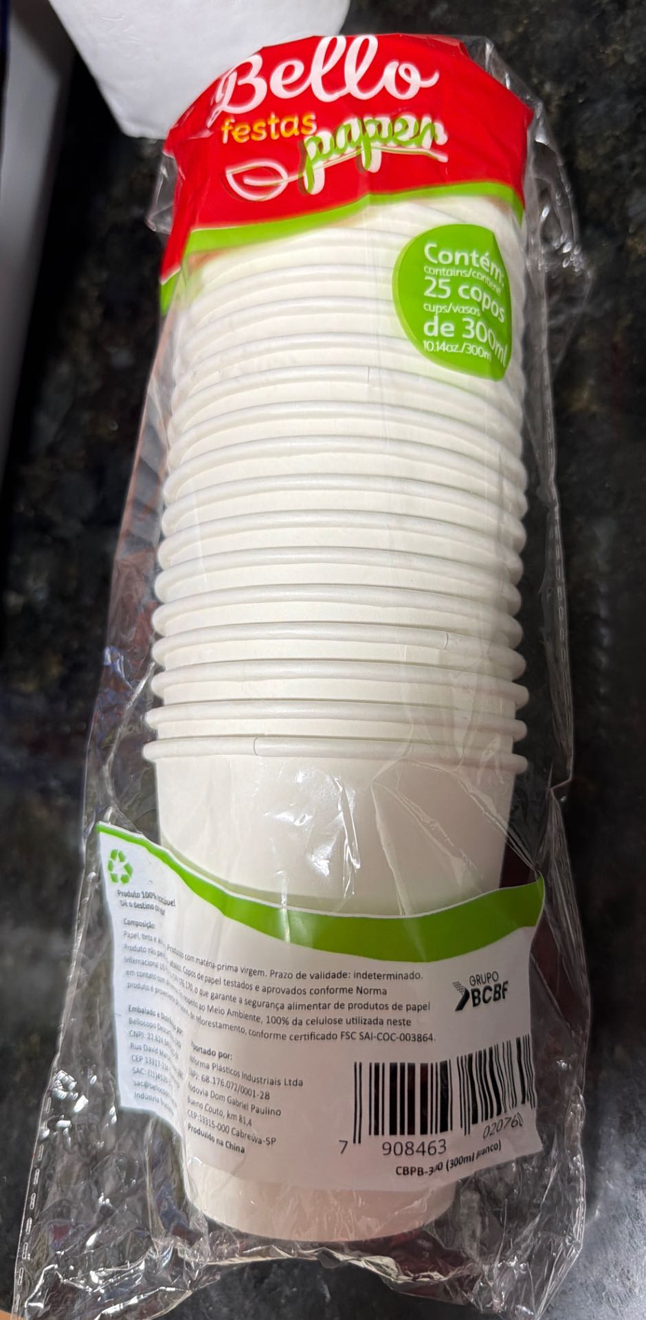 Copos de Papel, 300ml