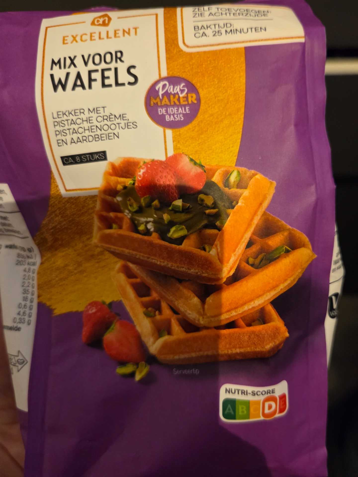 Mix voor wafels