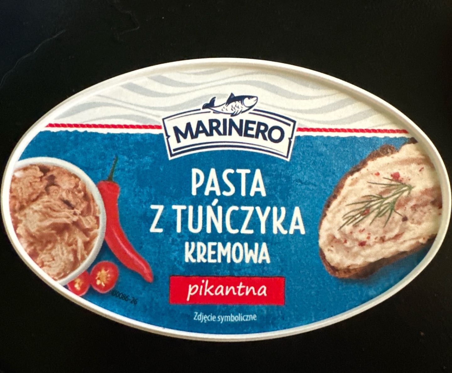 Pasta z tuńczyka kremowa pikantna