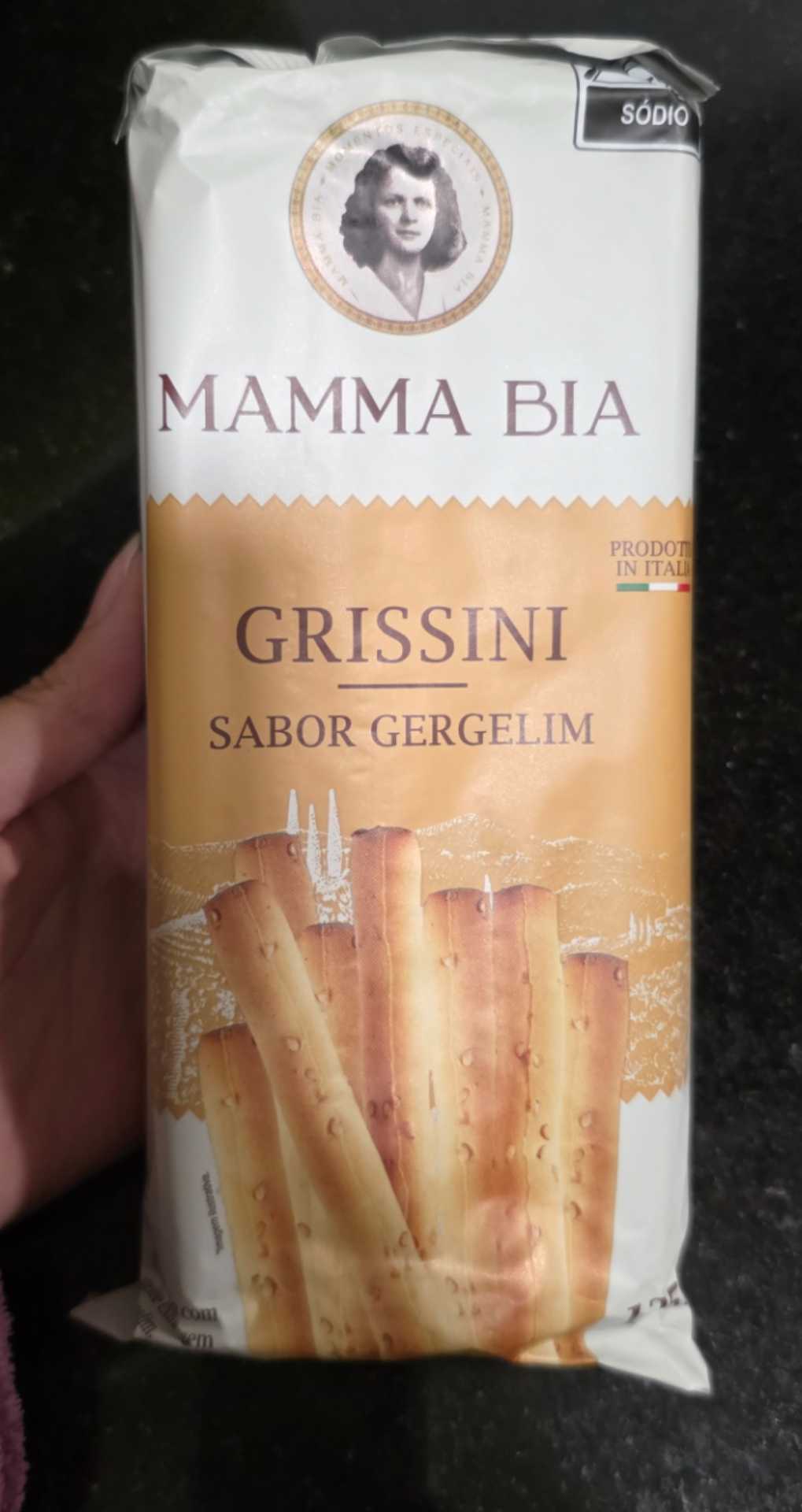 Grissini sabor gergelim