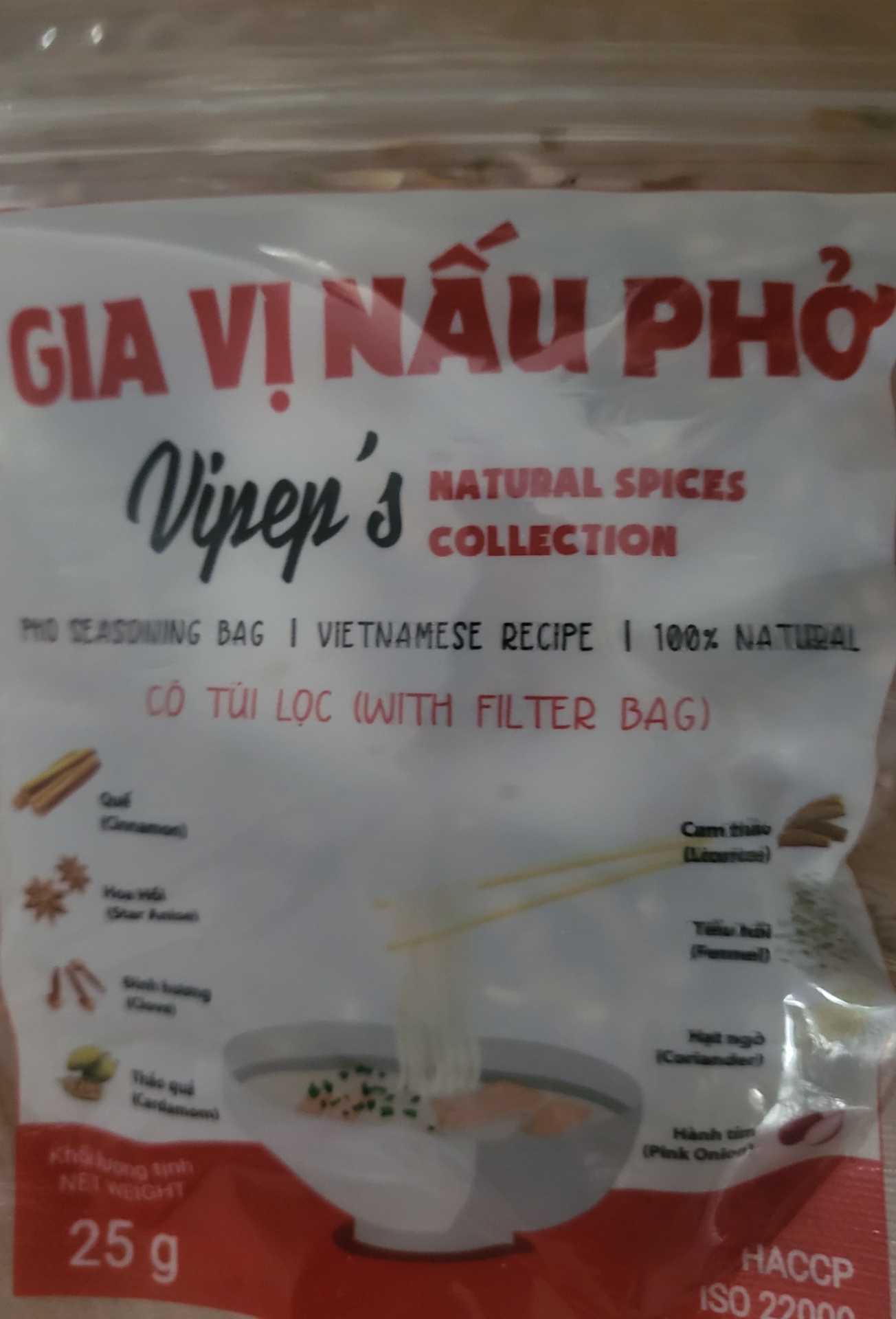 Gia Vị Nâu Phơ / Pho Seasoning Bag