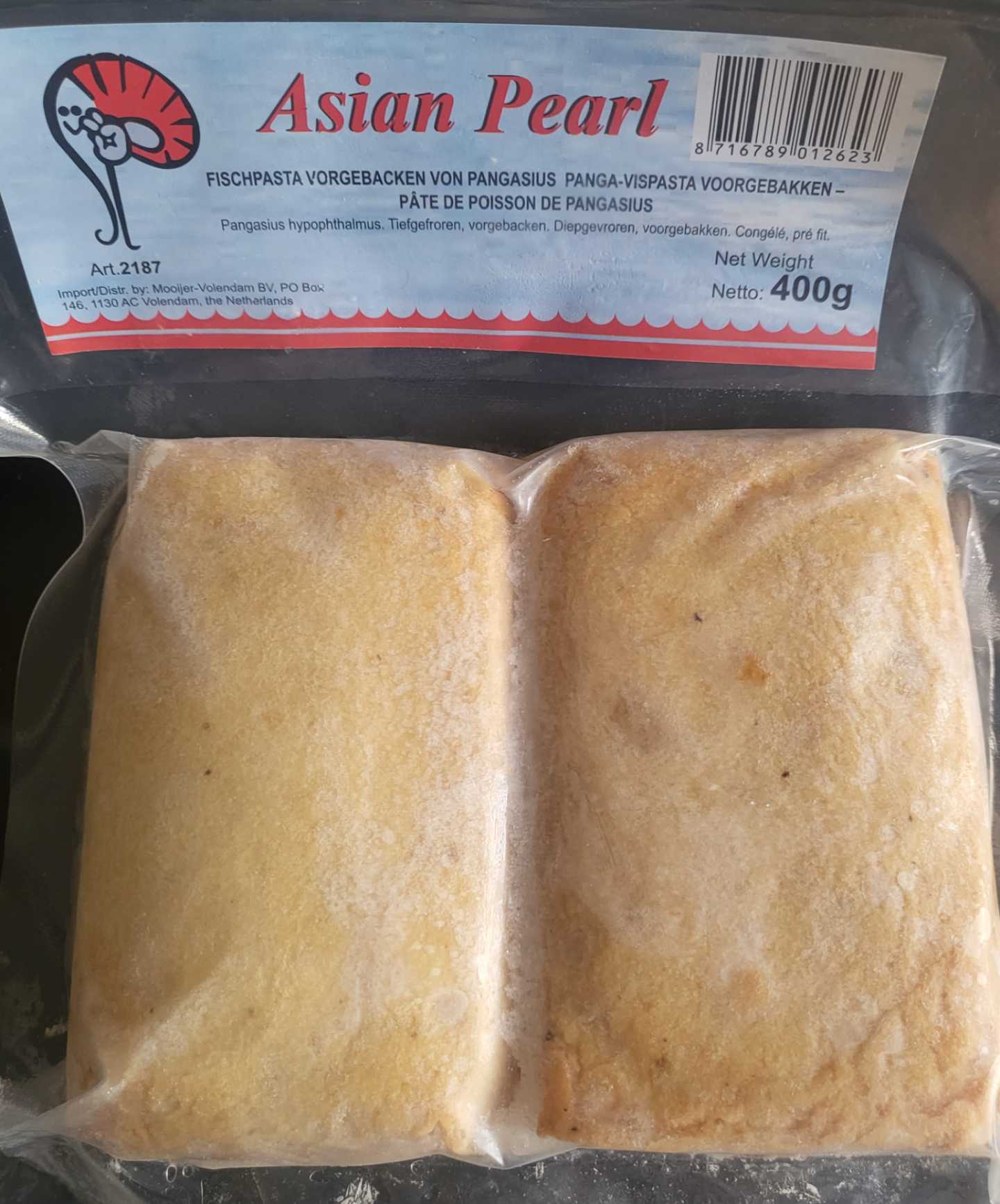 Fischpaste vorgebacken