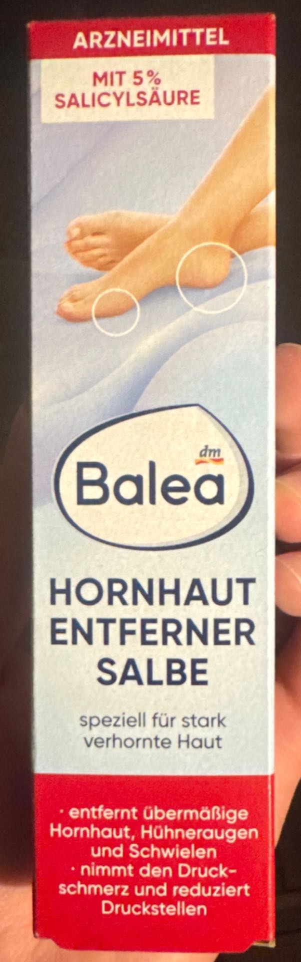 Balea Hornhaut Engerner Salbe