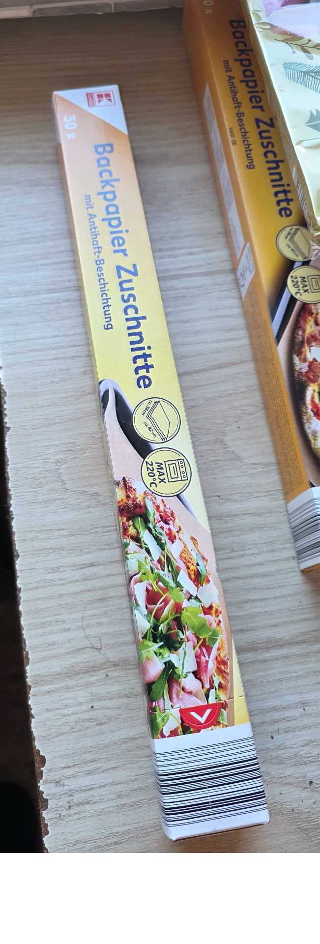 Backpapier Zuschnitte