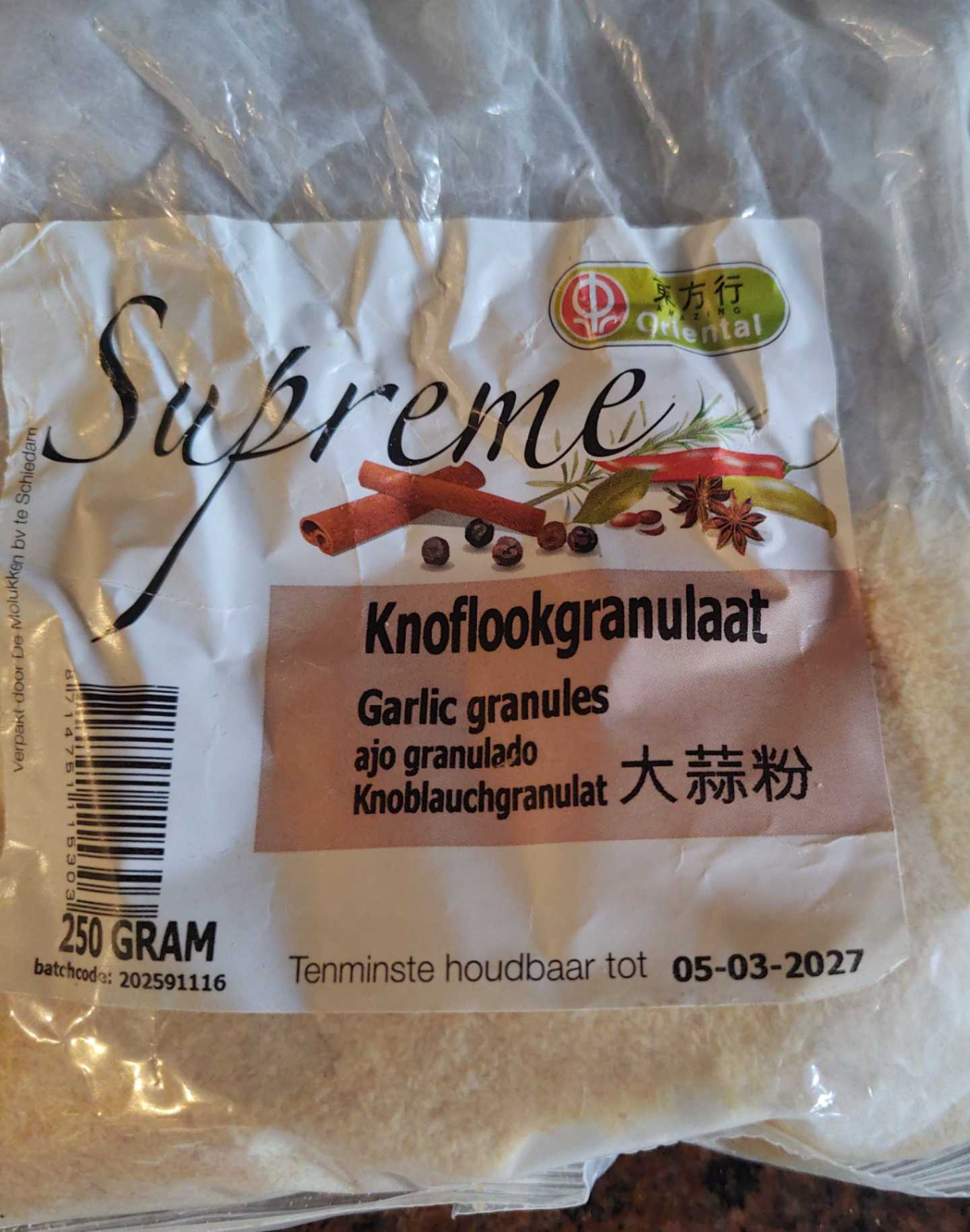 Knoflookgeanulaat