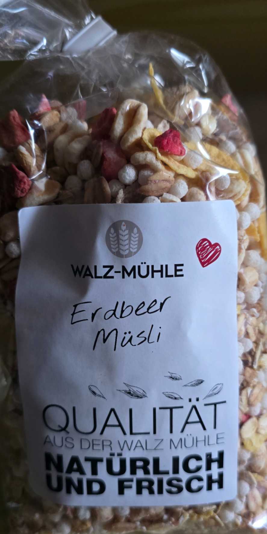 Erdbeer Müsli