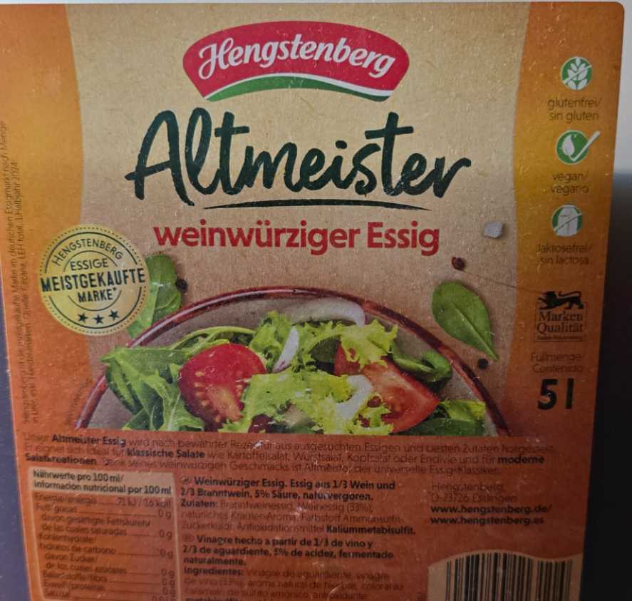 WEINWÜRZIG essig