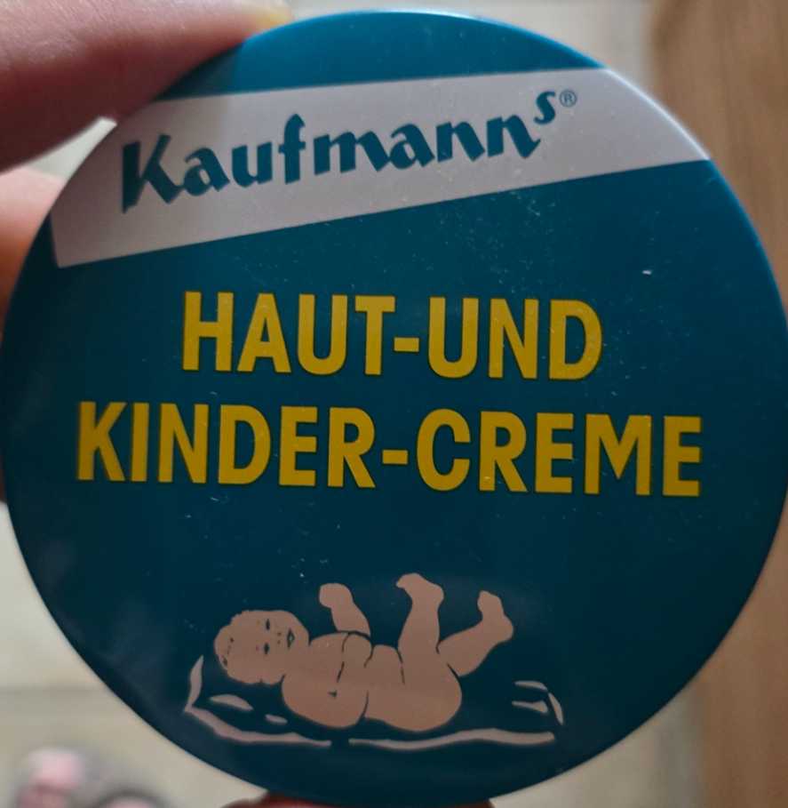 Haut und Kindercreme