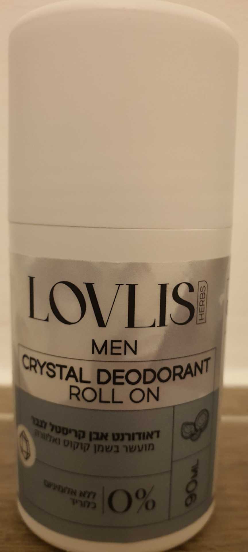 Men Crystal Deodorant Roll On
