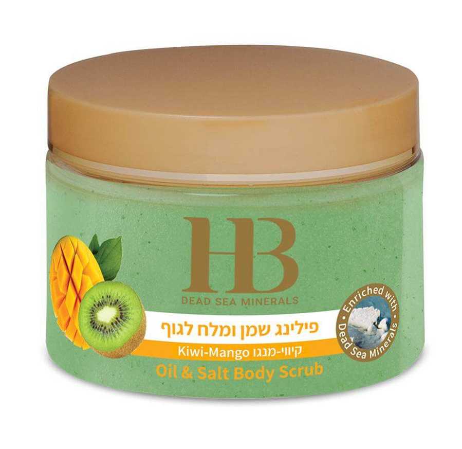 Oil & Salt Body Scrub, Kiwi Mango